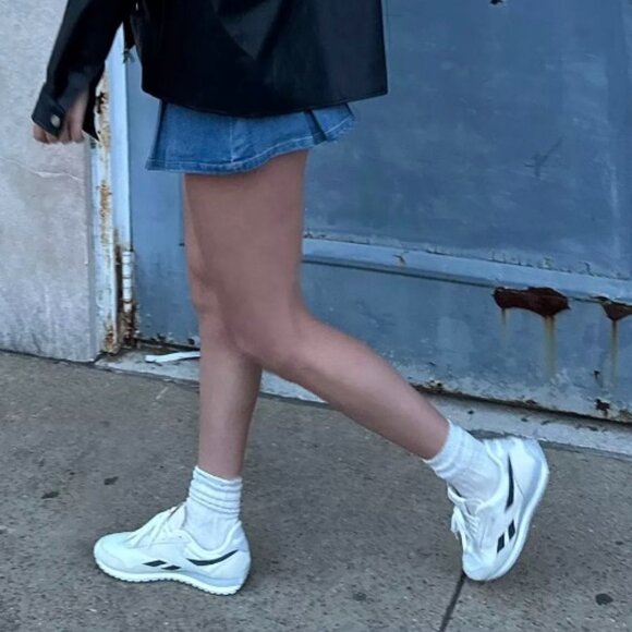 Reebok Classic AZ Shoes in Chalk/Grey - Size 7 - Picture 2 of 9